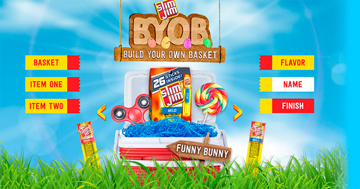 Slim Jim Build Your Own Basket Sweepstakes