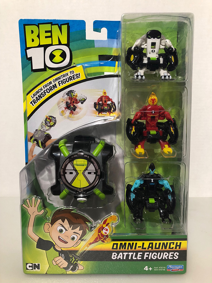 Ben 10 Omni Launch Battle Figures