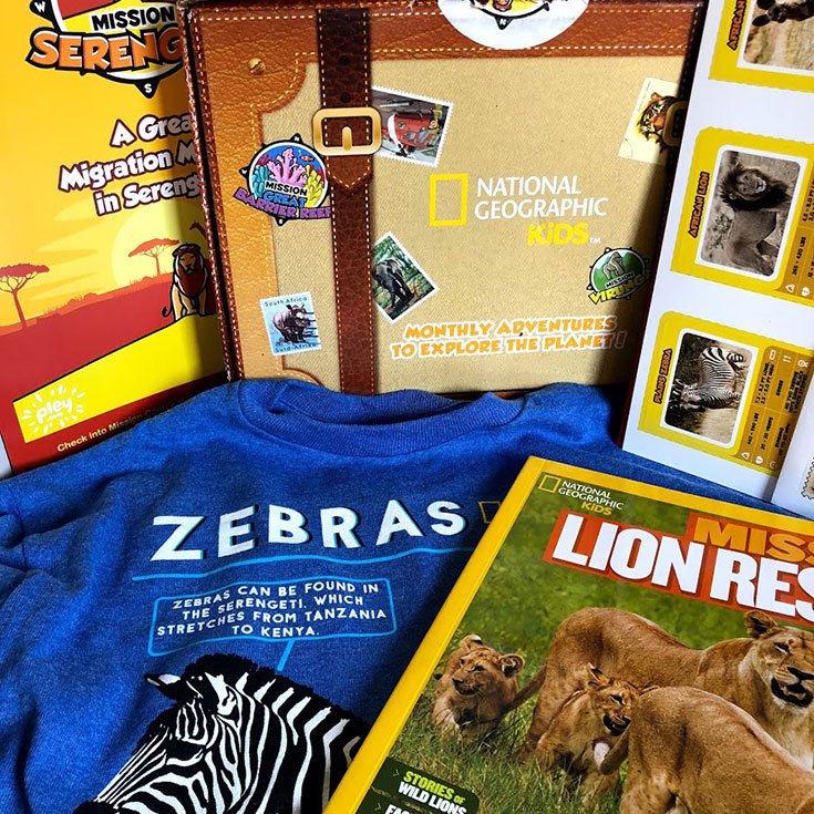 National Geographic Kids Subscription Box From Pley