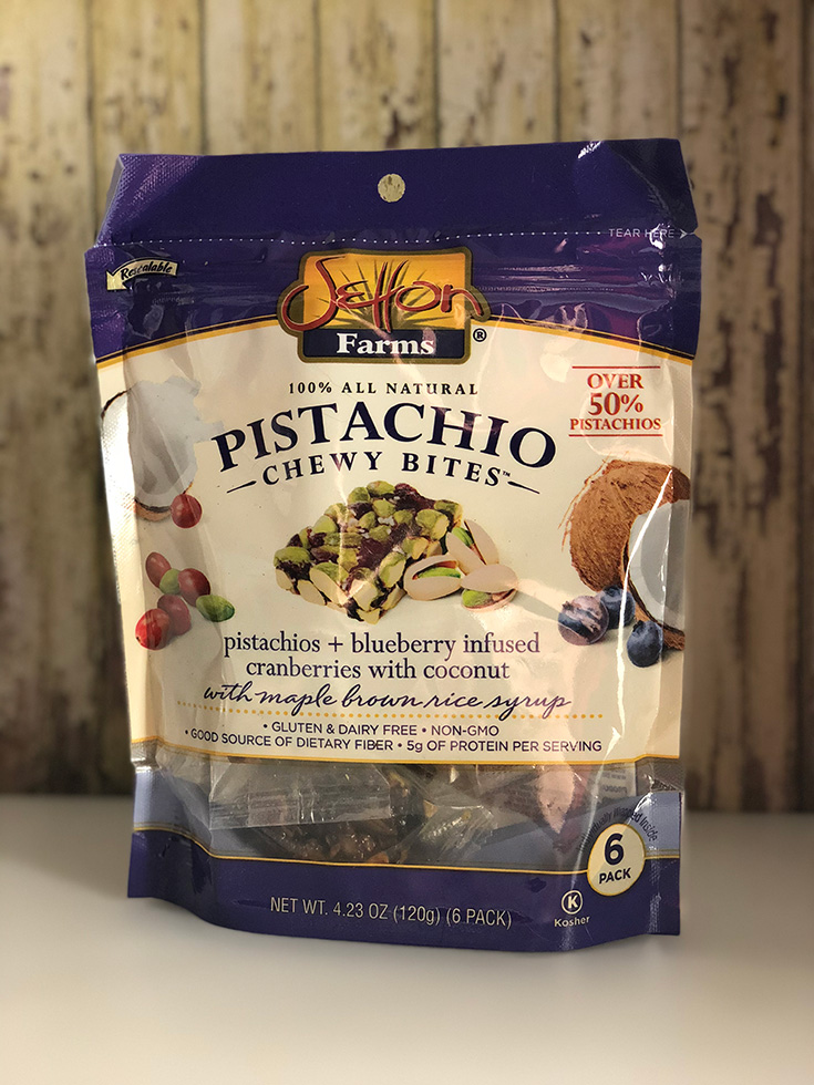 Packing Healthy Snacks With Pistachio Chewy Bites 