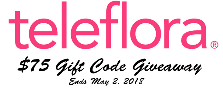 $75 Teleflora Gift Code Giveaway