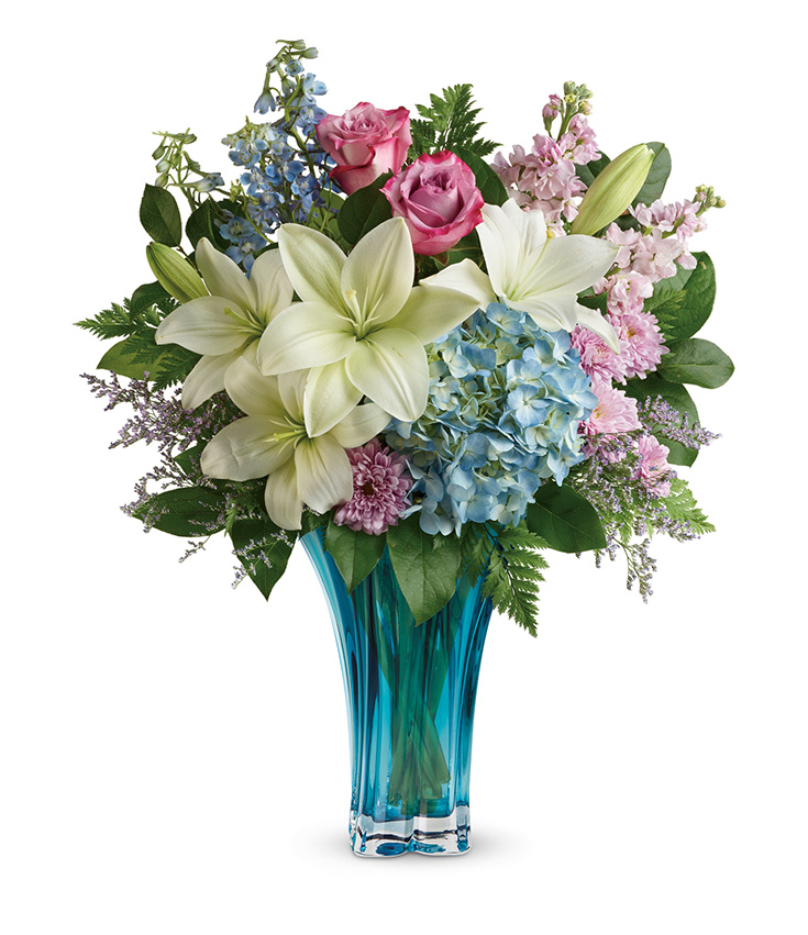 Teleflora’s Hearts’ Pirouette Bouquet