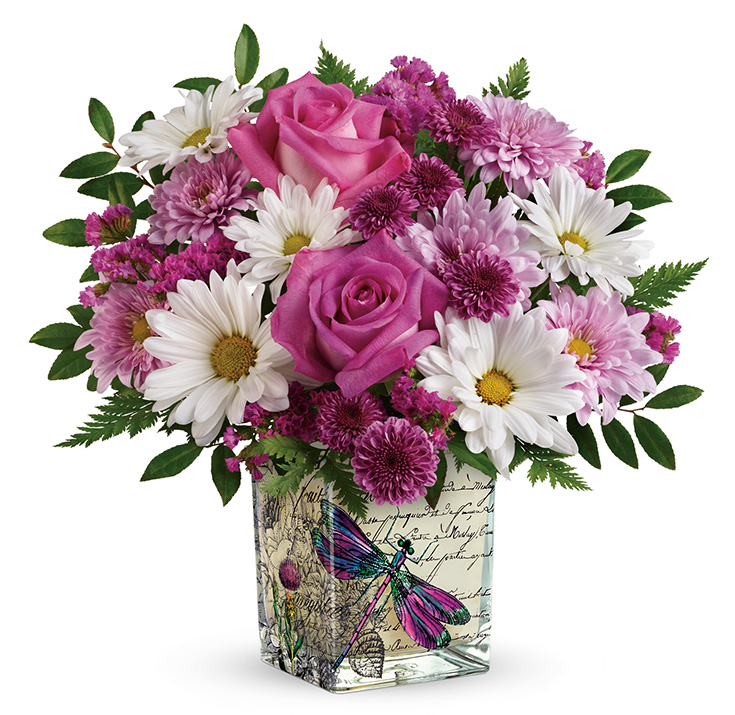 Teleflora’s Wildflower in Flight Bouquet