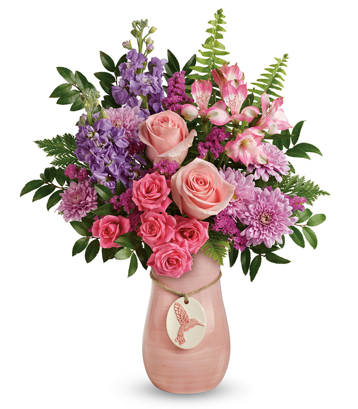 Teleflora’s Winged Beauty Bouquet