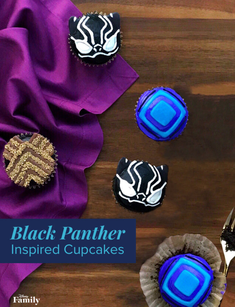 Black Panther Cupcakes