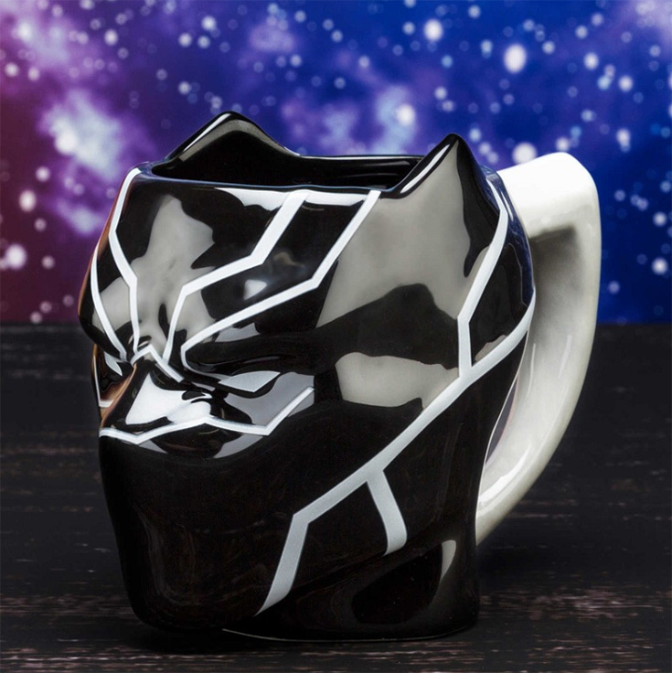 Black Panther Sculpted Coffee Mug Giveaway