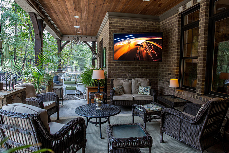 Create Your DREAM Patio & Take Family Movie Night Outdoors With The SunBriteTV Veranda Series