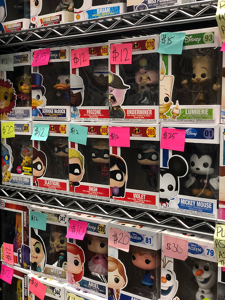 Funko Pop Figures - Fandemic Tour Sacramento 2018