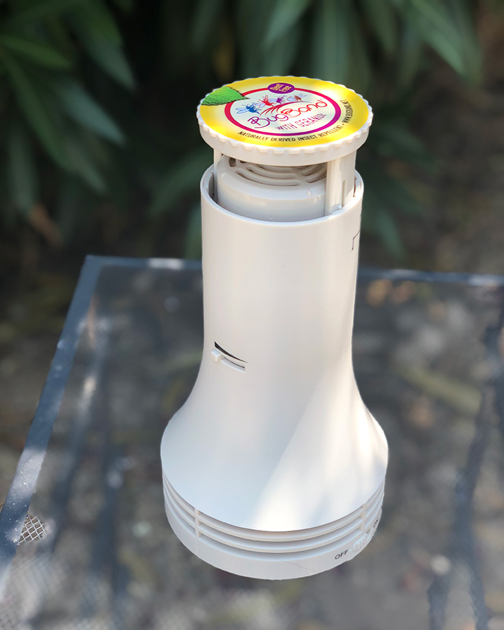 BugBand Portable Diffuser Insect Repellent Review + Giveaway