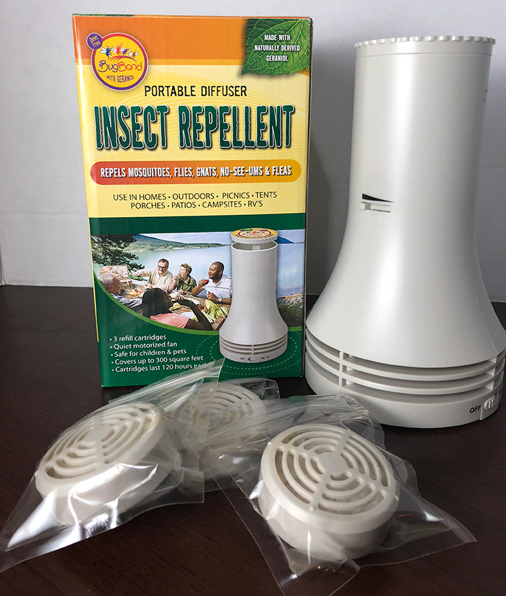 BugBand Portable Diffuser Insect Repellent  Giveaway