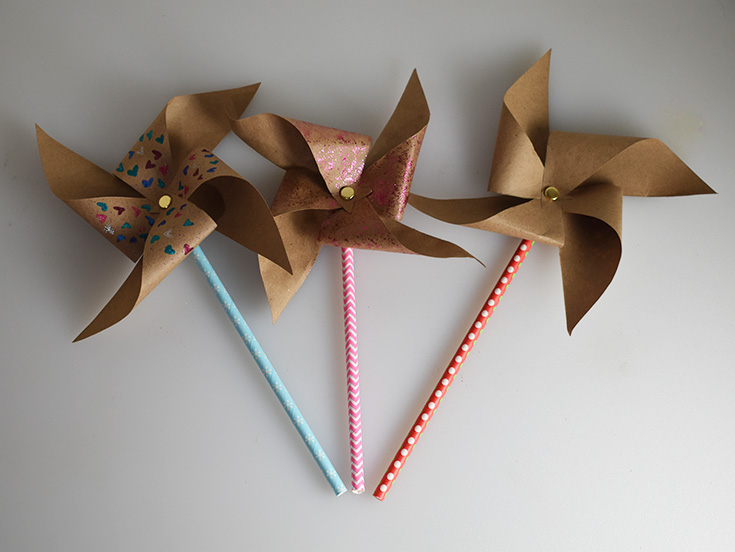 DIY Paper Pinwheels