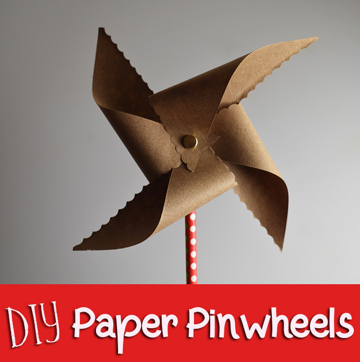 DIY Paper Pinwheels