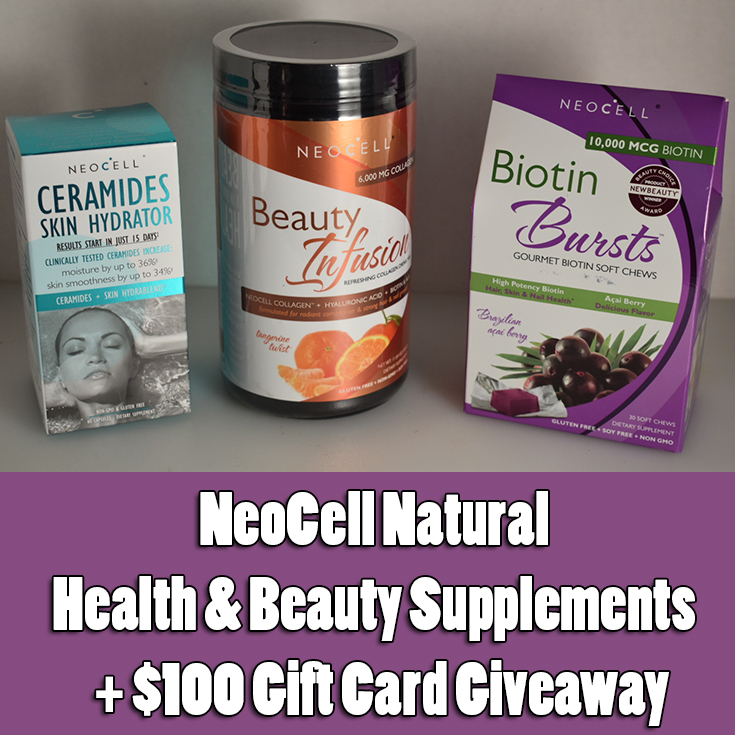NeoCell Natural Health & Beauty Supplements + $100 Gift Card Giveaway