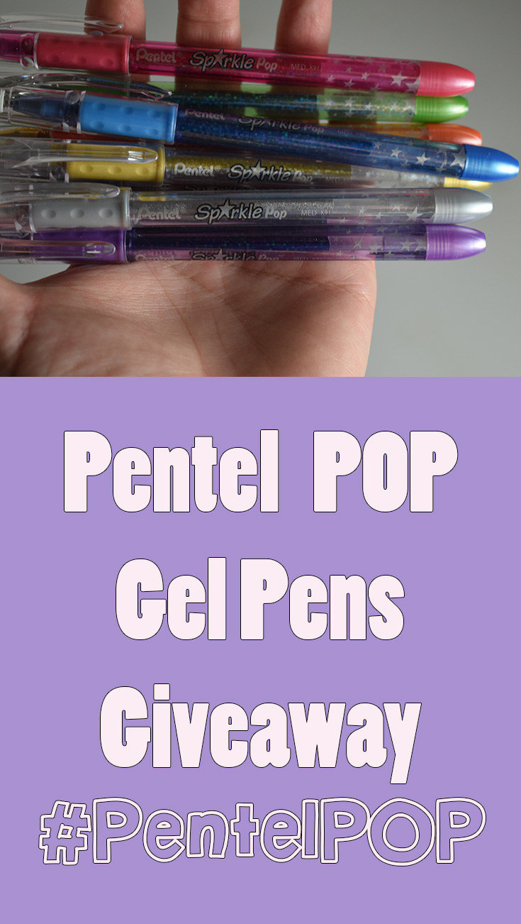 Pentel Pop Gel Pens Giveaway