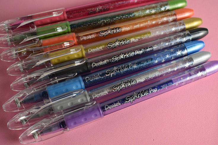 Pentel Sparkle Pop Gel Pens