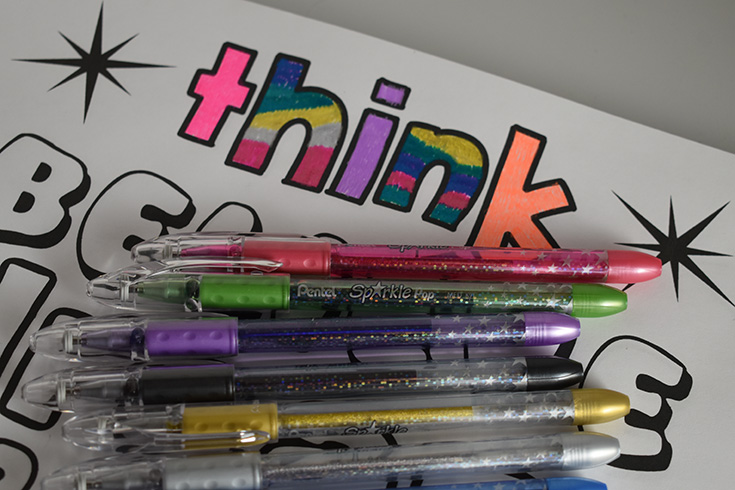 Pentel Sparkle Pop Gel Pens