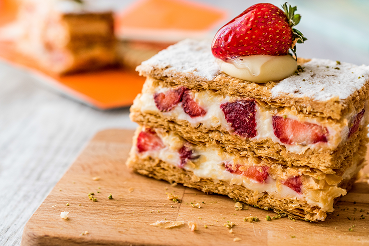 Strawberry Icebox Cake With Lemon Recipe