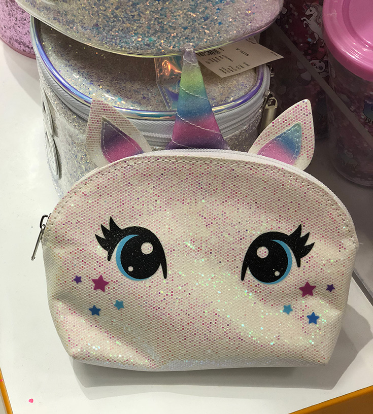 Unicorn Makeup Bag - Justice