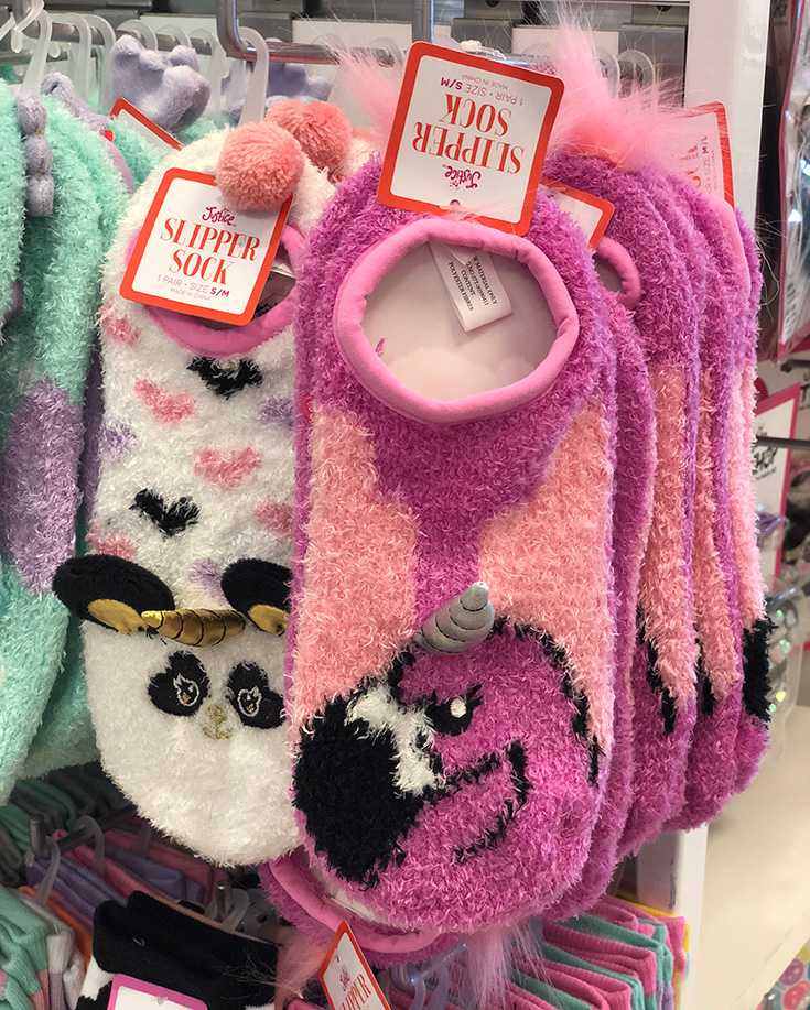 Unicorn Socks At Justice