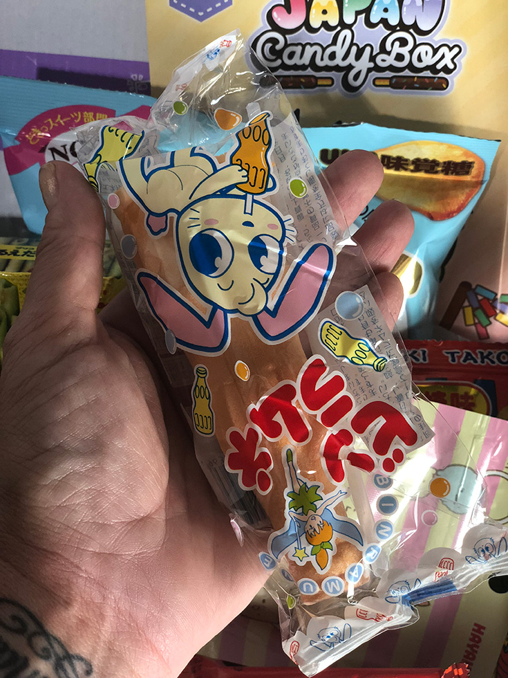 Bin Ramune Powder Bottle Snack