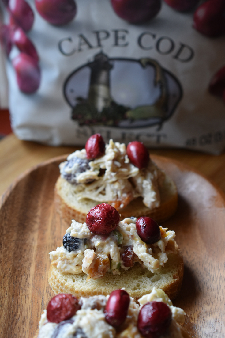 Cranberry Chicken Salad Bites - Cape Cod Select 