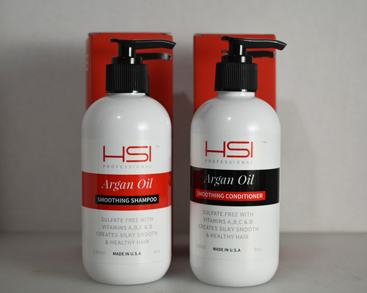 HSI Professional Argan Oil Shampoo & Conditioner Review