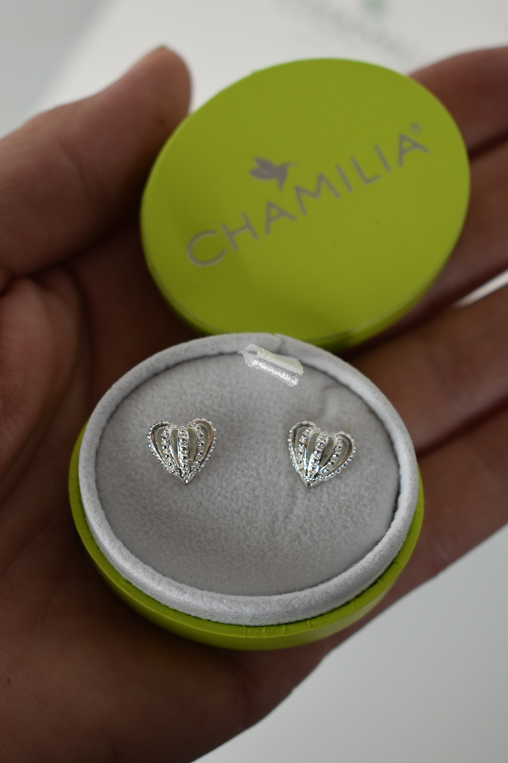 Chamilia Crown Hearts Earrings