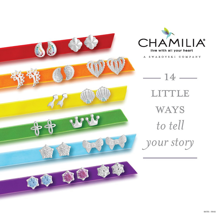 NEW Stud Earring Collection From Chamilia