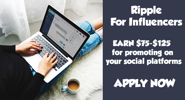 Ripple For Influencers - Earn MONEY From YOUR Social Media Platforms & More