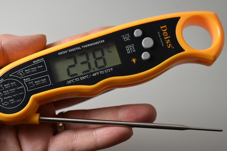 Deiss Kitchenware Digital Meat Thermometer Review + Giveaway