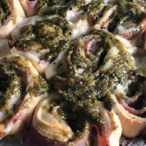 Ham and Cheese Pesto Pinwheels Mom's Blog