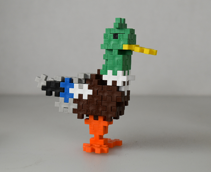 Plus Plus Mini Maker Tubes - Mallard Duck