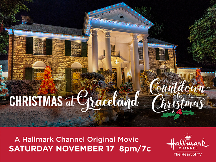 Hallmark Channel's "Christmas at Graceland" Premiering this Saturday, Nov 17th at 8pm/7! #ChristmasAtGraceland