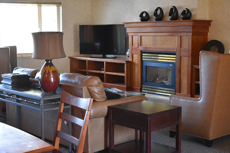 Living Room Area - Presidential Suite At Forest Suites At Heavenly Village