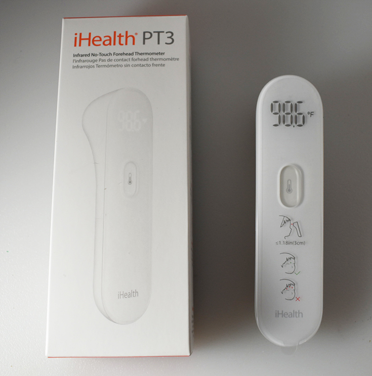iHealth Infrared No-Touch Thermometer Review + Giveaway