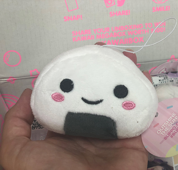 Kawaii Onigirl Plush Charm