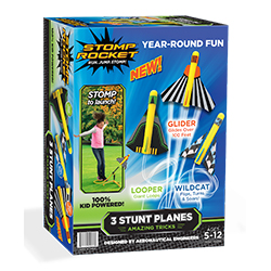 Stomp Rockets - 3 Stunt Planes