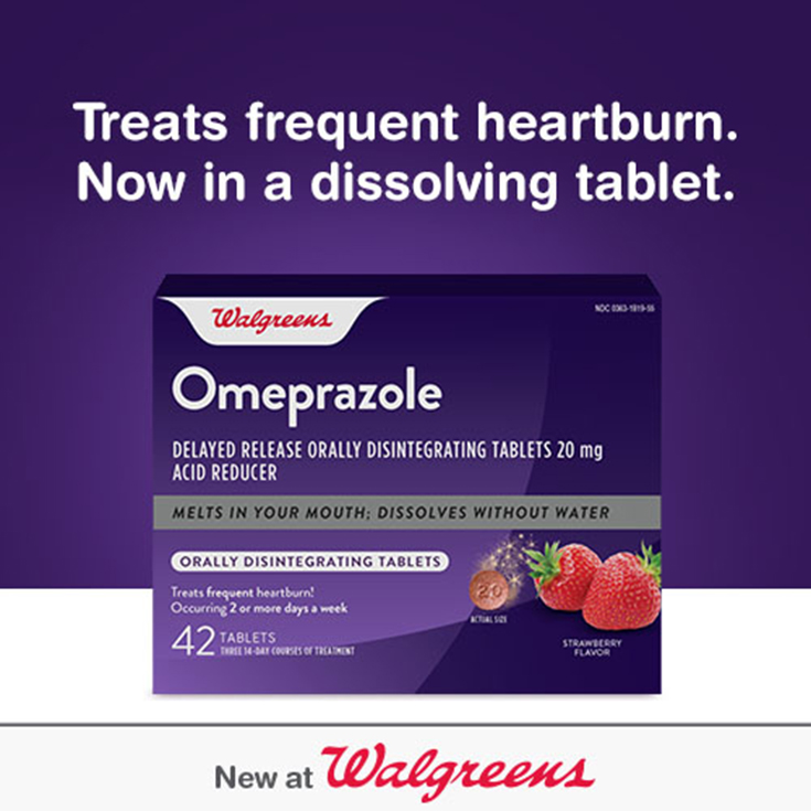 Walgreens Omeprazole Orally Disintegrating Tablets