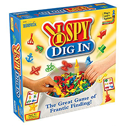 I Spy I Dig In Find-It Game