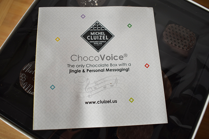 Michel Cluizel's ChocoVoice - A 3D Chocolate Box With A Jingle 