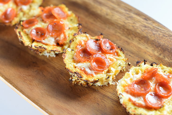 Mini Cauliflower Pizza Bites