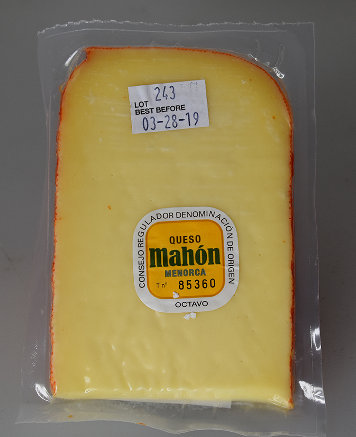 Semi-Cured Mahon-Menorca Cheese