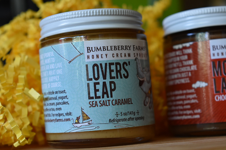 Lovers' Leap Sea Salt Caramel Honey Cream Spread