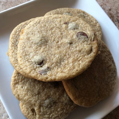 Matcha Chocolate Chip Protein Powder Cookie Recipe Mom's Blog