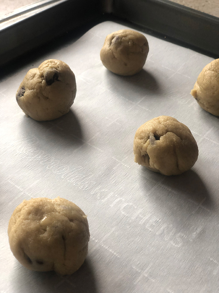 Protein Powder Cookie Dough Balls