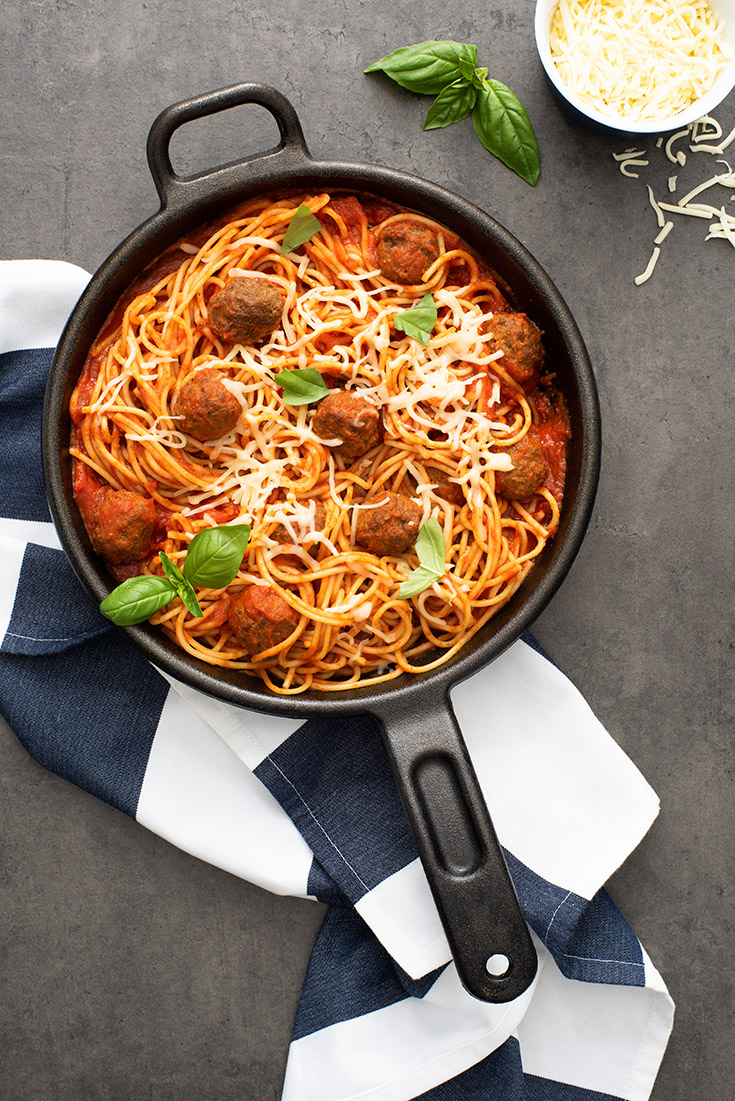 Baked Spaghetti And Meatballs Recipe