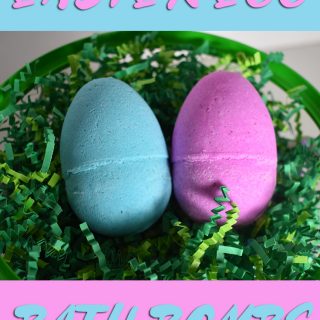 DIY Easter Egg Bath Bombs