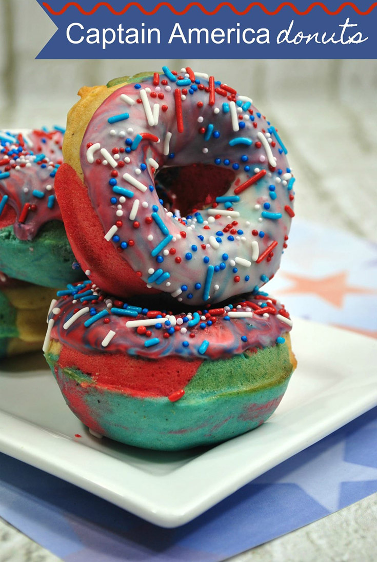 Captain America Donuts