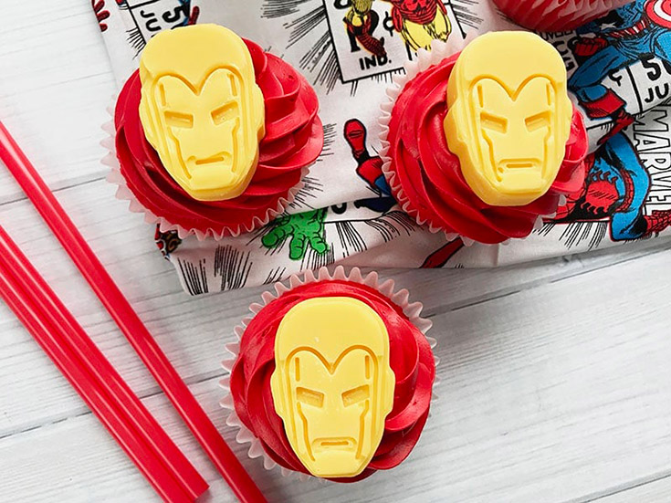 Superhero Cupcakes