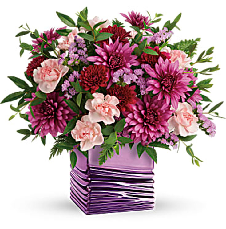 Teleflora's Liquid Lavender Bouquet